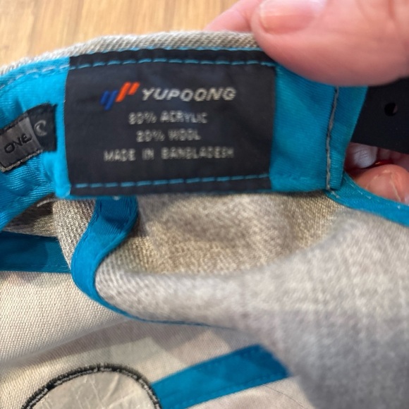 O’NEILL YUPOONG CAP UNISEX AUTHENTIC BY NATURE SUPERIOR BY DESIGN GREY ADJUSTAB - Picture 8 of 9